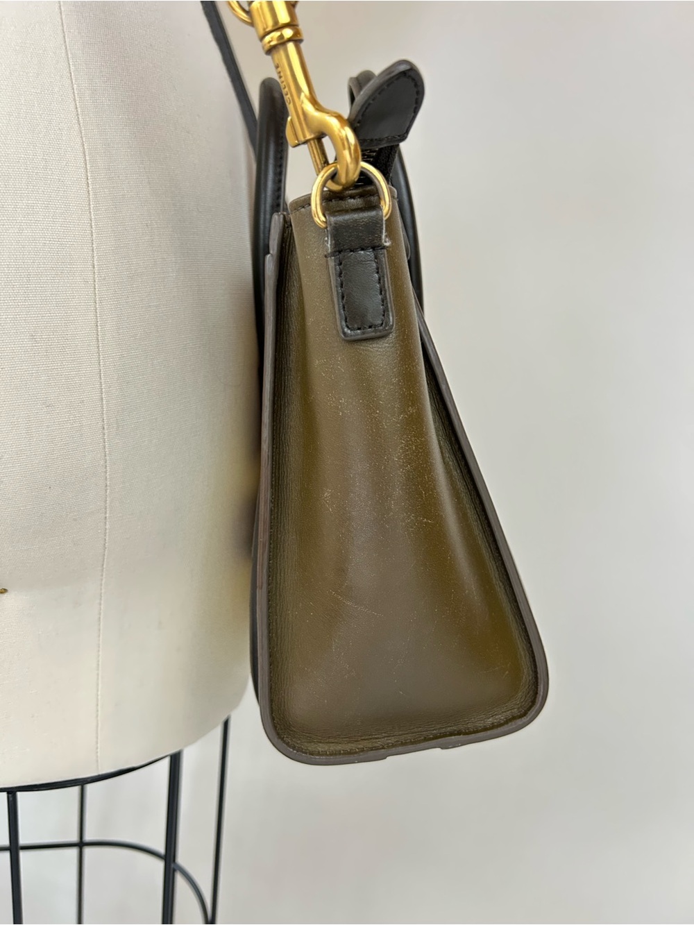 Céline Nano Mini Luggage Tricolor Tote - Picture 9 of 16